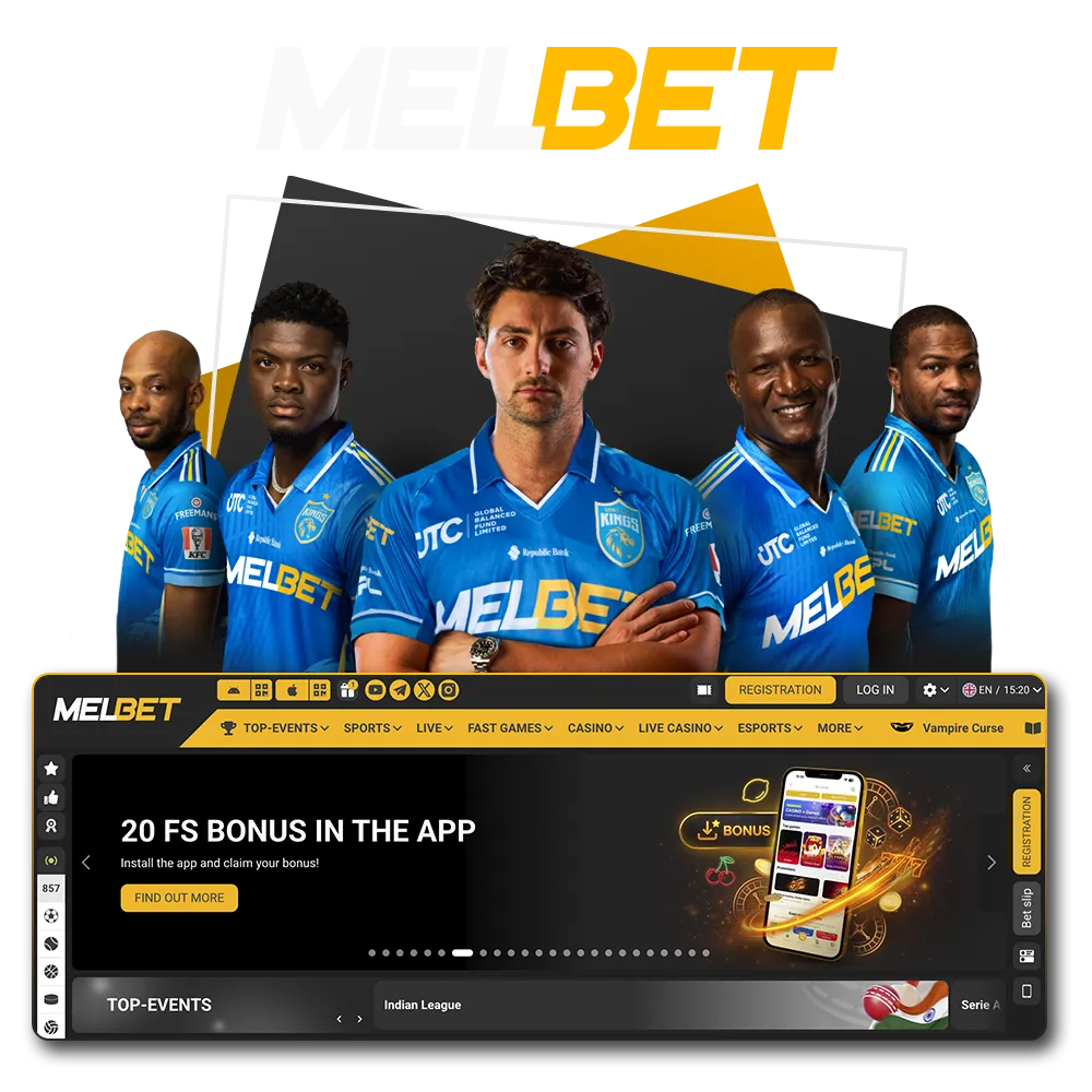 Meet Melbet, one of the best bookmakers.